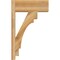 Ekena Millwork Merced Block Rough Sawn Outlooker, Western Red Cedar, 8"W x 20"D x 32"H OUT08X20X32MRC05RWR - alternate 3